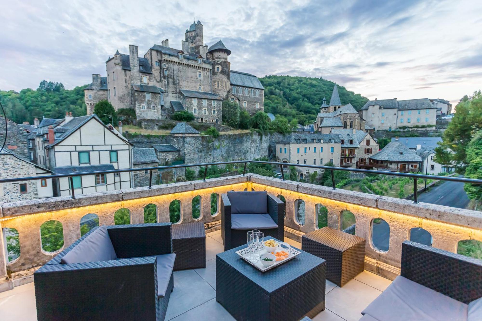 L'Estagnole Vila Estaing  Exterior foto