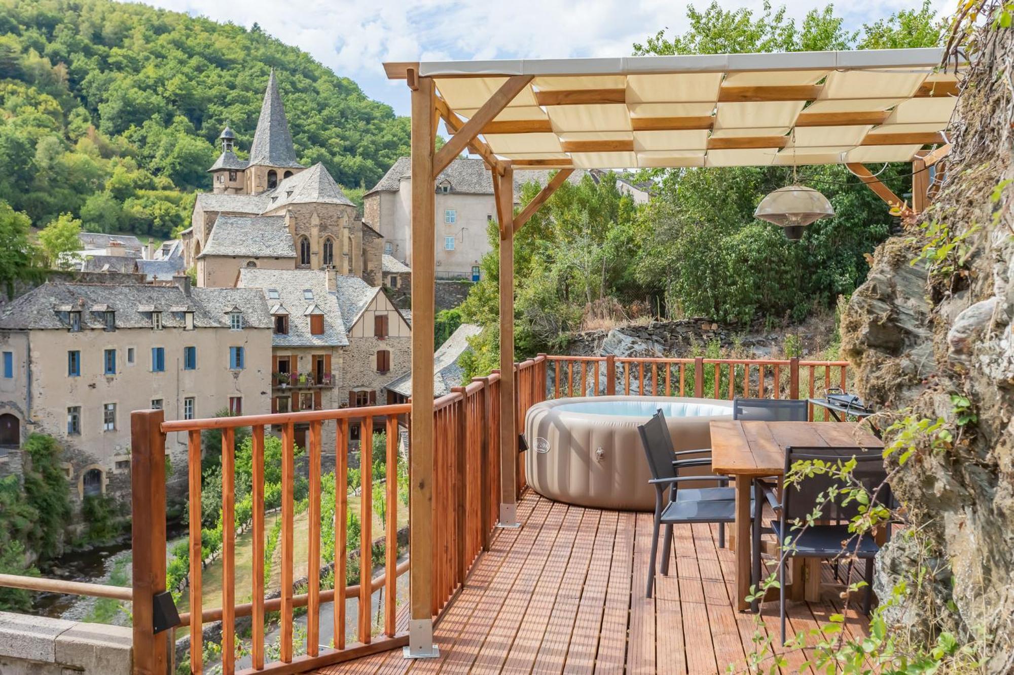 L'Estagnole Vila Estaing  Exterior foto